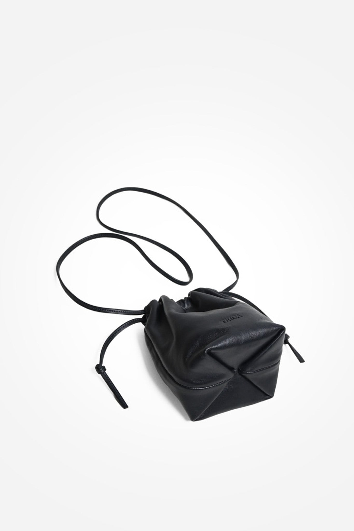 "PINCH" MINI DRAWSTRING CROSSBODY BAG