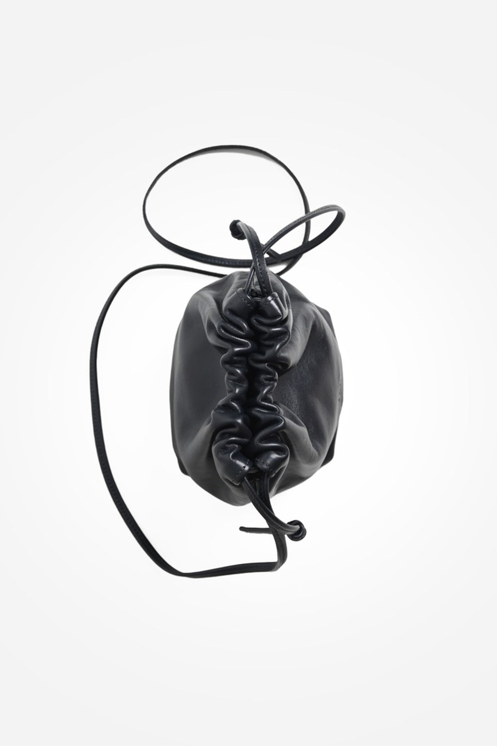 "PINCH" MINI DRAWSTRING CROSSBODY BAG