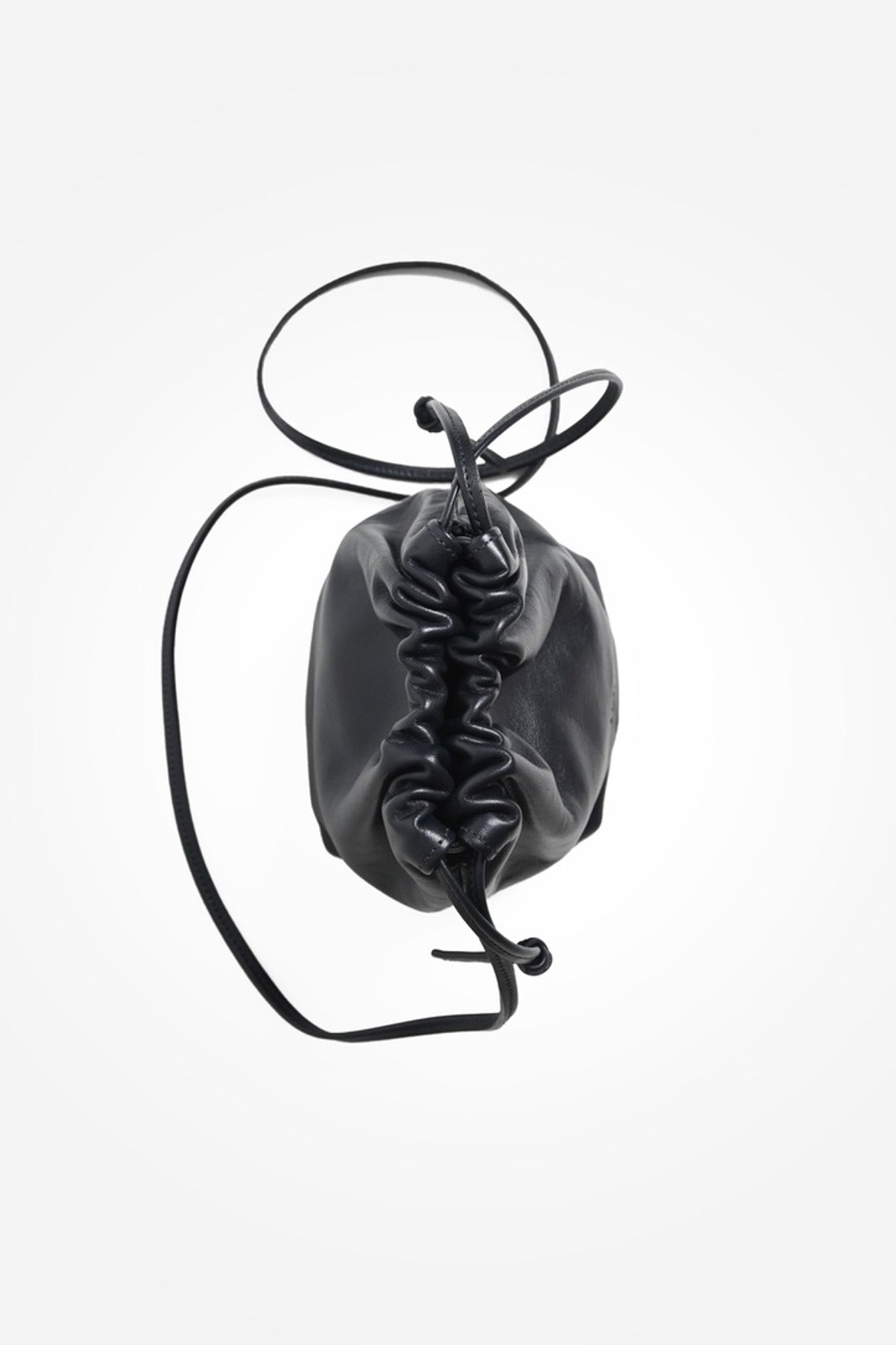 "PINCH" MINI DRAWSTRING CROSSBODY BAG